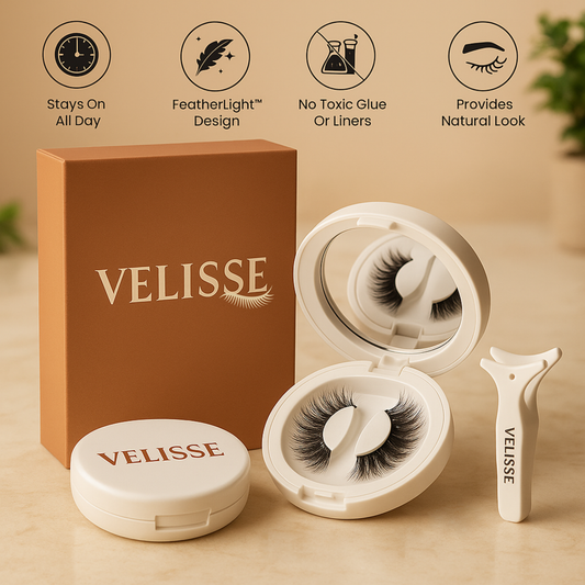 Velisse LumiLash™ Magnetic Eyelashes.