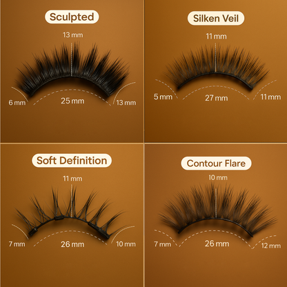 Velisse LumiLash™ Magnetic Eyelashes.